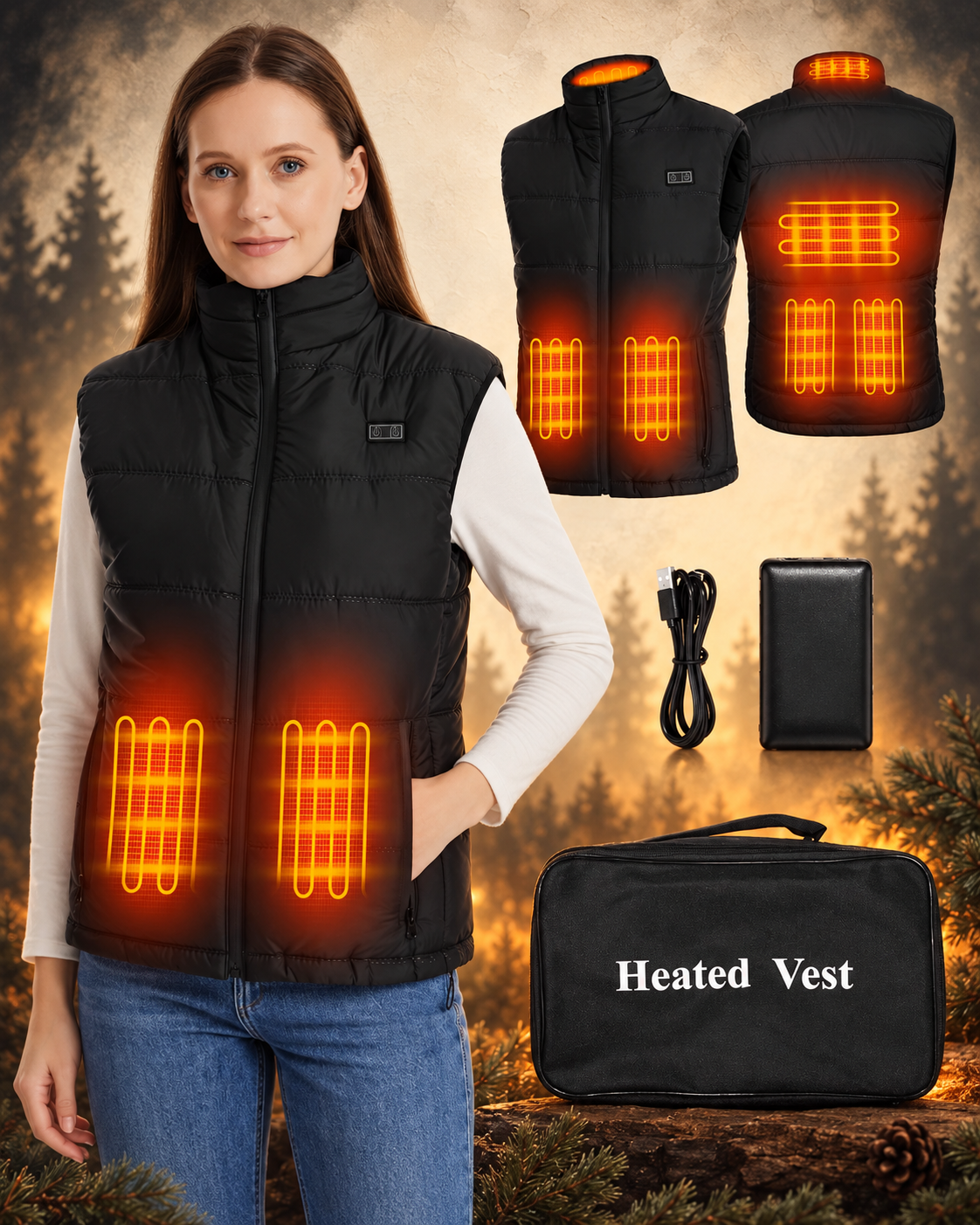 Ladies Ridge 3 Heated Vest