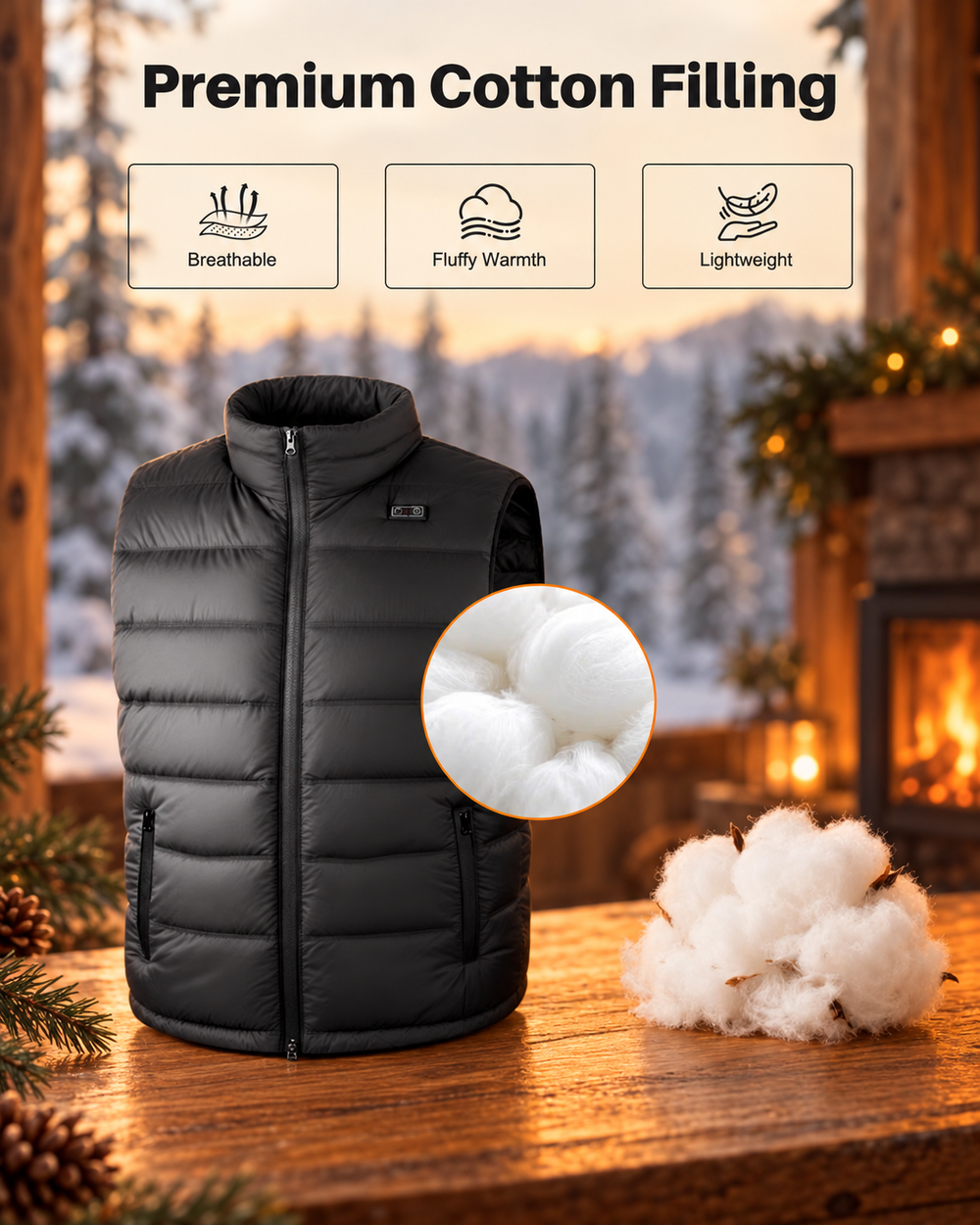 Ladies Ridge 3 Heated Vest
