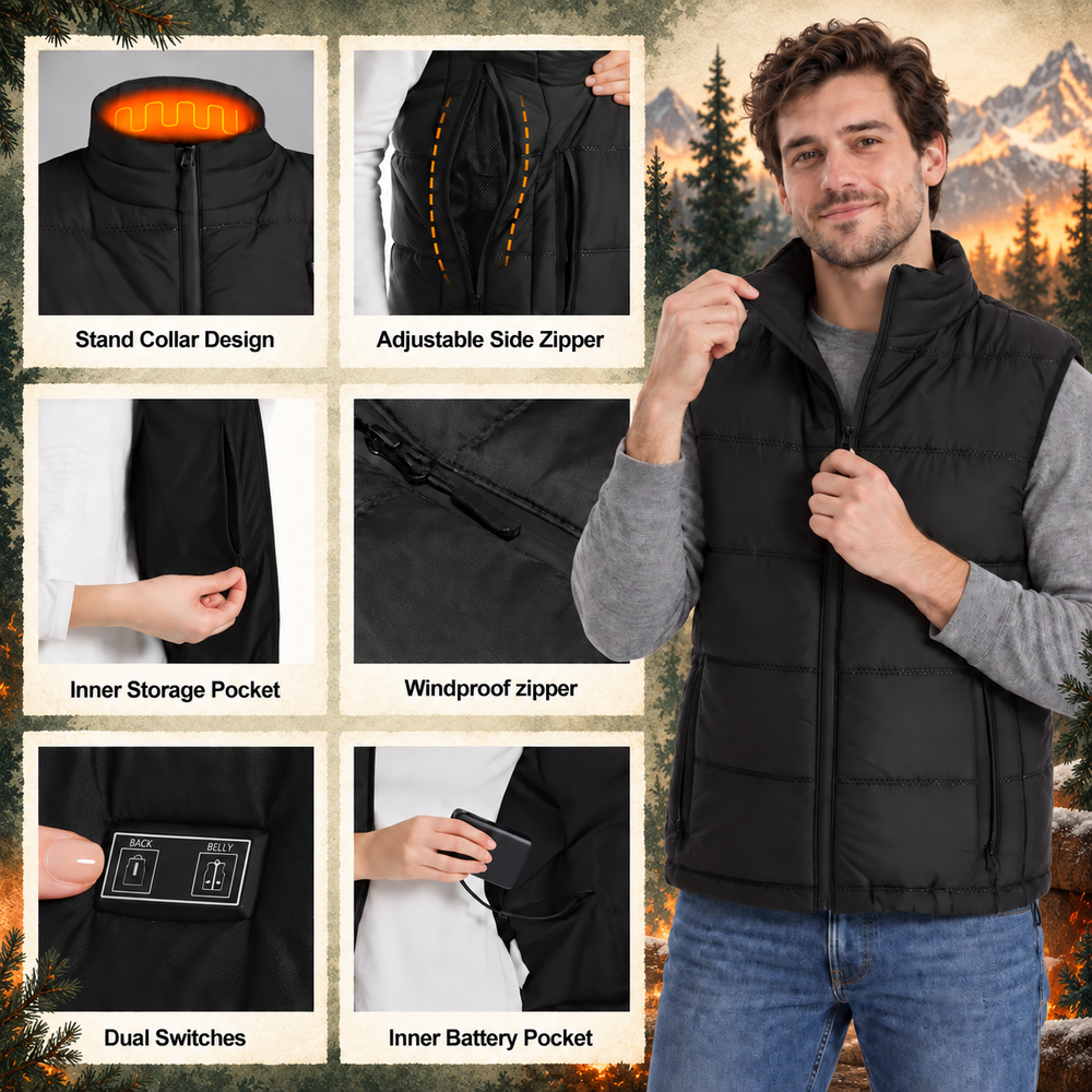 Men's Alder Heated Vest