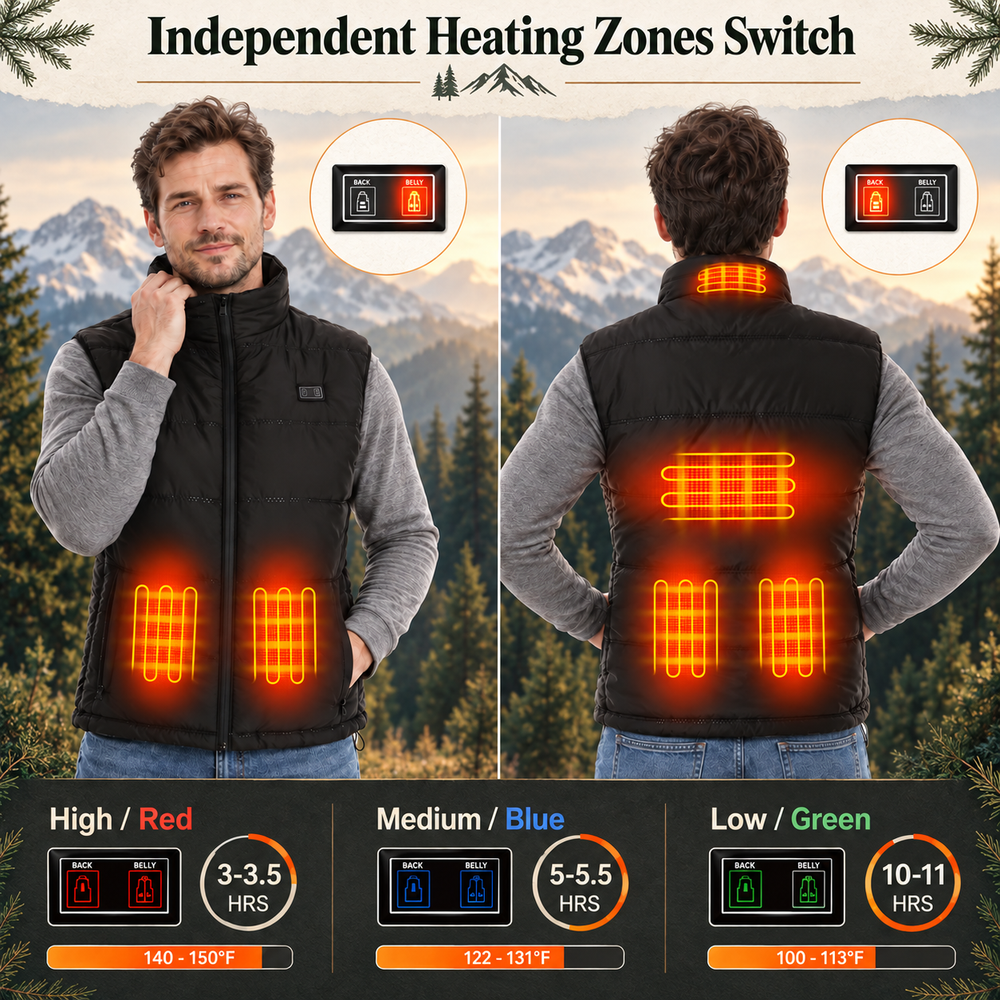 Men's Alder Heated Vest